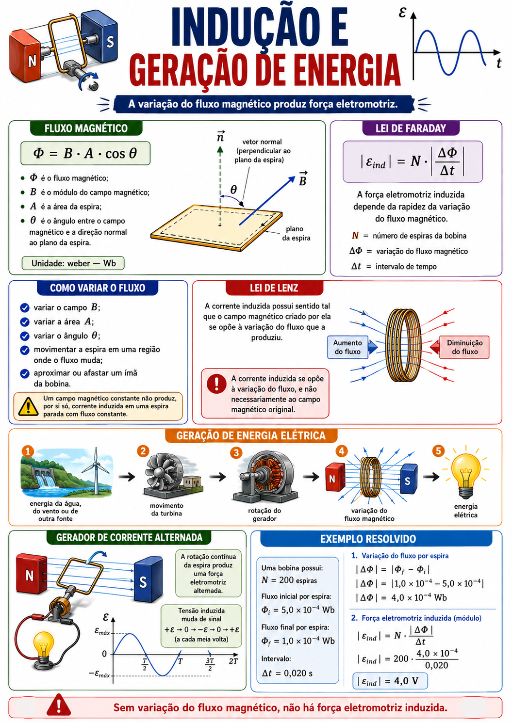 Página visual de Física: conservação da energia mecânica