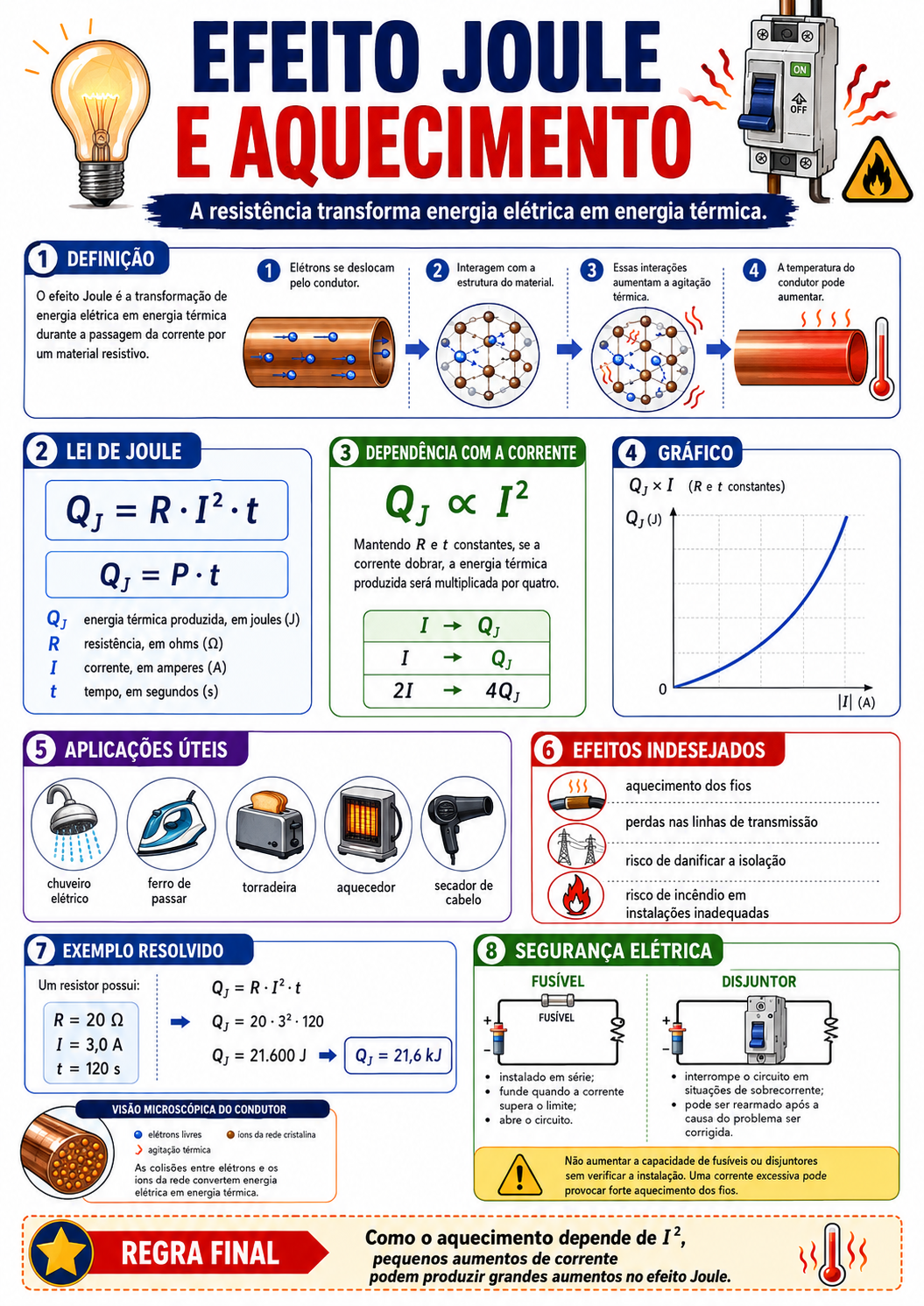 Página visual de Física: indução eletromagnética