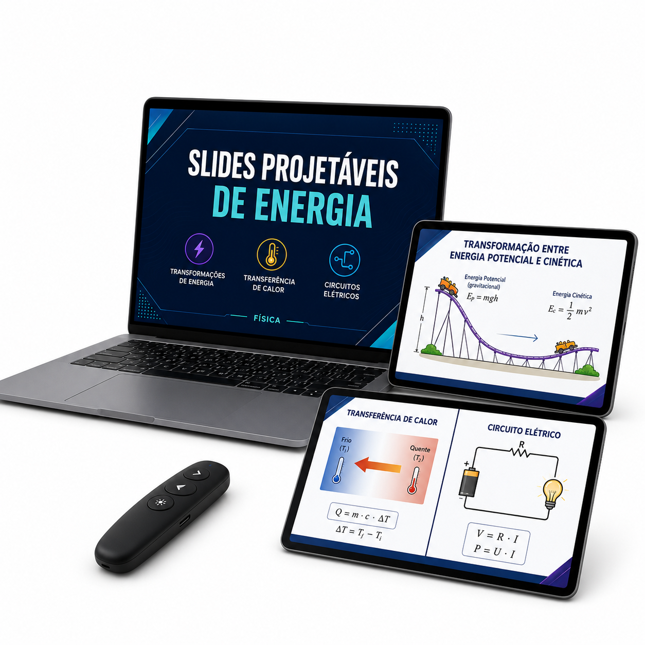 Slides Projetáveis de Energia